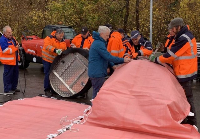 NoFloods Barriers Training In Karlsruhe, Germany