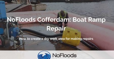 NoFloods Cofferdam - Boat Ramp Repair