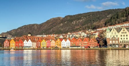 NoFloods Water Filled Flood Barriers Safeguard Bryggen UNESCO Site from Flooding